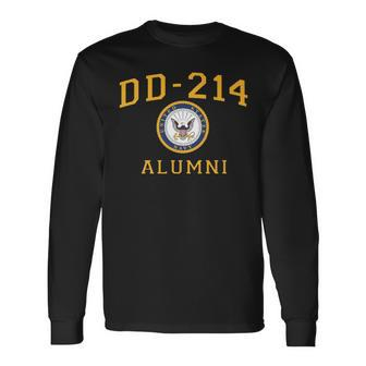 Us Navy Veteran Dd214 Alumni Dd214 Military Long Sleeve T-Shirt - Monsterry DE