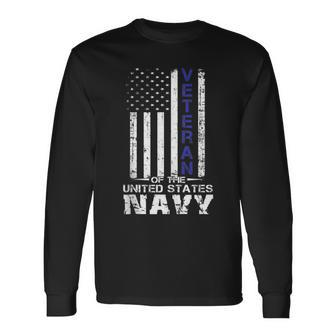 Us Navy Veteran Veterans Day Long Sleeve T-Shirt - Monsterry UK