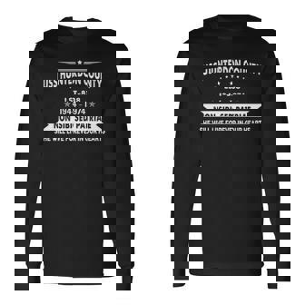 Uss Hunterdon County Lst Long Sleeve T-Shirt | Mazezy