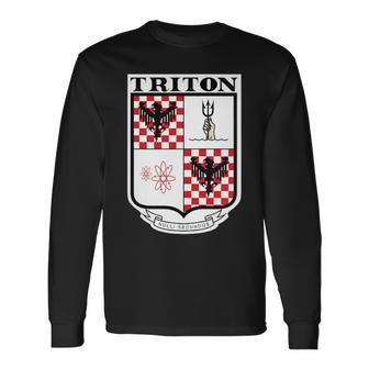 Uss Triton Ssrn586 Long Sleeve T-Shirt - Monsterry UK