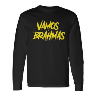 Vamos Brahmas San Antonio Football Tailgate Long Sleeve T-Shirt - Monsterry AU