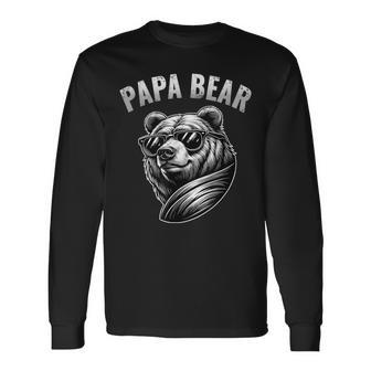 Vatertag Papa Bär Outfit Langarmshirts - Geschenkecke