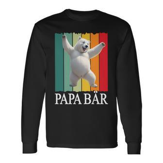 Vatertagsgeschenk Papa Bäratertagater & Opa Geschenk Langarmshirts - Geschenkecke