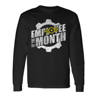 Vault Employee Of The Month Long Sleeve T-Shirt - Monsterry
