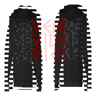 Veniidiici -Inei Conquistado Julius Caesar Camiseta de manga larga - Regaloses