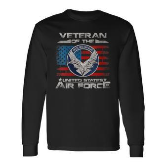 Veteran 365 Veteran Of The United States Air Force Long Sleeve T-Shirt - Monsterry