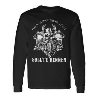 Vikinger Der Mythologie Odin Valhalla Nordic Outfit Langarmshirts - Seseable