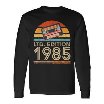 Vintage 1985 Birthday Long Sleeve T-Shirt - Monsterry DE