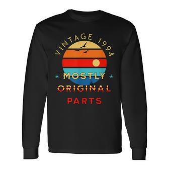 Vintage 1994 Original Parts Retro 30Th Birthday Classic Long Sleeve T-Shirt - Monsterry AU