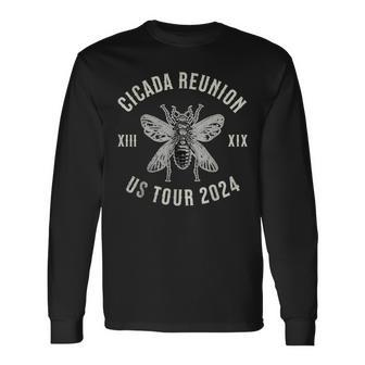 Vintage Cicada Reunion Tour 2024 Cicada Broods Xix And Xiii Long Sleeve T-Shirt - Seseable