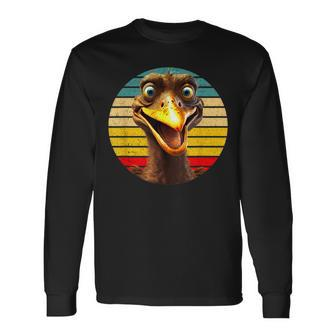 Vintage Dodo Dodo Bird Langarmshirts - Seseable