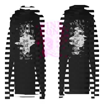 Vintage Pink Pony Club CR Western Long Sleeve T-Shirt - Monsterry