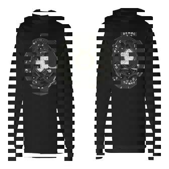 Vintage Retro Rotary Dial Pi Phone Number Rotary Dial Long Sleeve T-Shirt - Monsterry