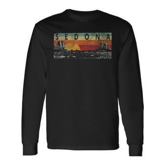 Vintage Sedona Arizona Sedona Az Long Sleeve T-Shirt - Monsterry UK