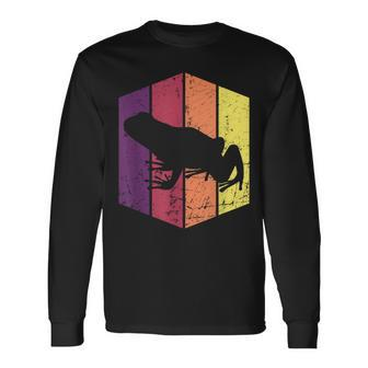 Vintage Toad For Animal Lover Retro Toad Long Sleeve T-Shirt - Monsterry DE