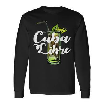 Viva Libre Cocktail Cuba Langarmshirts - Seseable