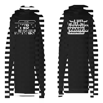 I Void Warranties Car Mechanic Diesel Engine Mechanic Long Sleeve T-Shirt - Monsterry