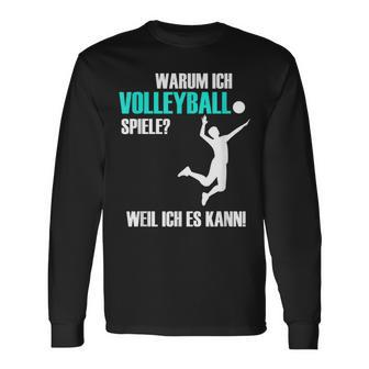 Volleyballer  Idea For Volleyballer Langarmshirts - Seseable