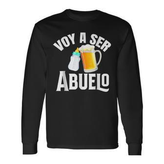 Voy A Ser Abuelo En Prácticas Abuelos Primerizos Futuro Camiseta de manga larga - Regaloses
