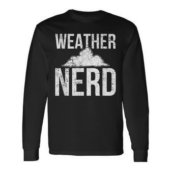 Weather Forecaster Vintage Long Sleeve T-Shirt - Monsterry CA