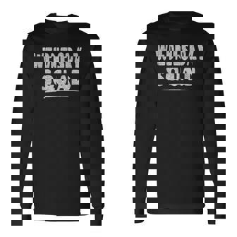 Wednesday Squad Fun Matching Group For Wednesday Long Sleeve T-Shirt - Thegiftio