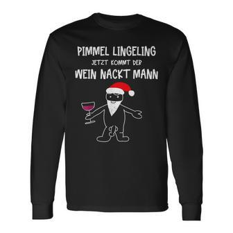 Weihnachtsmuffel Weihnachtsoutfit Xmas Penis Spruch Langarmshirts - Seseable