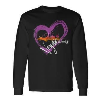 Welcome To Las Vegas The Fabulous City Vegas Strong Long Sleeve T-Shirt - Monsterry AU