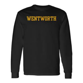 Wentworth Institute Of Technology Long Sleeve T-Shirt - Seseable