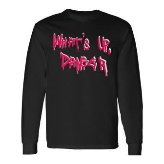 What's Up Danger Superhero Attitude T Long Sleeve T-Shirt - Monsterry DE