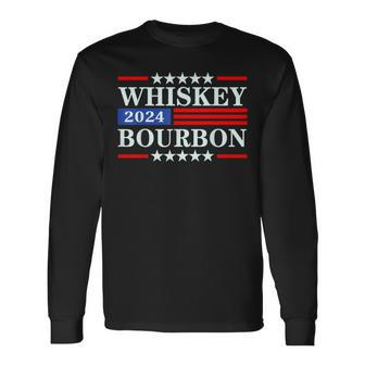 Whiskey 2024 Bourbon Long Sleeve T-Shirt | Mazezy UK