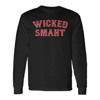 Wicked Boston Accent Long Sleeve T-Shirt - Seseable