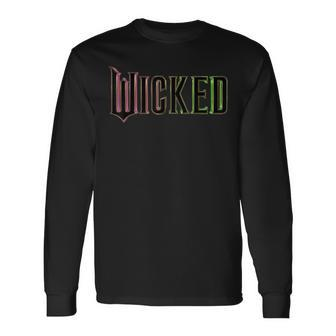 Wicked Logo Witch Long Sleeve T-Shirt - Monsterry UK