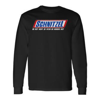 Wiener Schnitzel Fan With Slogan Langarmshirts - Geschenkecke