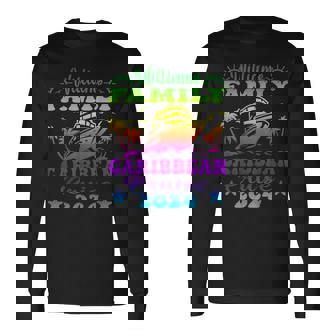 Williams Family Cruise 2024 Matching Cruising Caribbean Long Sleeve T-Shirt - Thegiftio UK