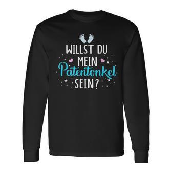 Willst Du Mein Godfather Sein Langarmshirts - Geschenkecke