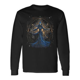 Winter Solstice Van Gogh Style Fashion 2 Long Sleeve T-Shirt - Monsterry