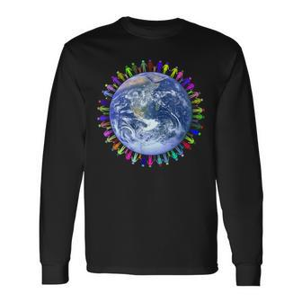 The World Is Colorful Wirsindmehr Langarmshirts - Seseable