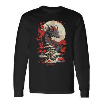 Year Of The Dragon Zodiac Lunar New Year 2024 Long Sleeve T-Shirt - Monsterry AU