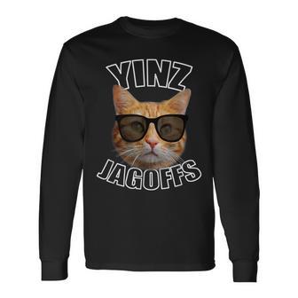 Yinz Jagoffs Pittsburgh Saying Long Sleeve T-Shirt - Monsterry AU