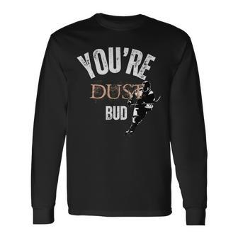You're Dust Hockey Chirp Talking Trash Vintage Boys Long Sleeve T-Shirt - Thegiftio UK