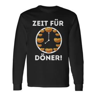 Zeit Für Döner Time For Doner Keb S Langarmshirts - Seseable