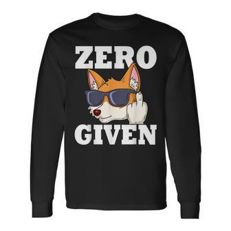 Zero Fox Given Fox Langarmshirts - Seseable