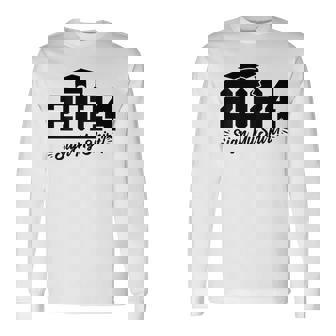 2024 Senior Graduation Autograph Class Of 2024 Long Sleeve T-Shirt - Thegiftio