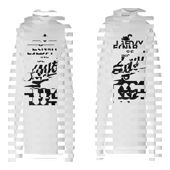30 Geburtstag 30 Jahre Alt Legendär Seit August 1994 Langarmshirts - Seseable