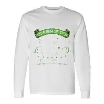 Achtung Seine Majestät Der Papaatertagsgeschenk Spruch Kapuzenjacke Langarmshirts - Geschenkecke