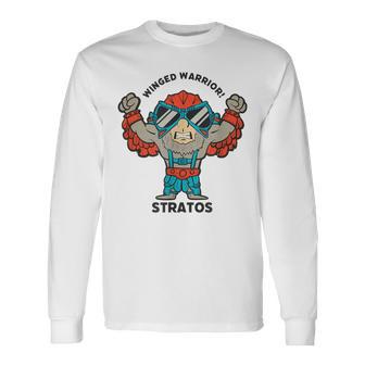 Adorable Stratos He Man Toy 1980 Gray Langarmshirts - Geschenkecke