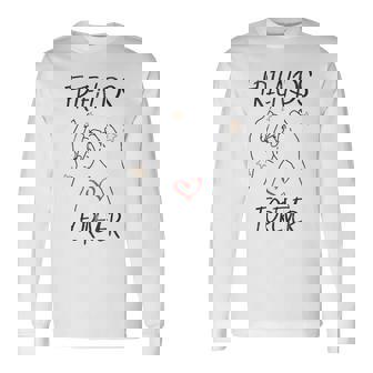 Amigos Para Siempre Mejor Amigo Amor Amistad Confianza Camiseta de manga larga - Regaloses