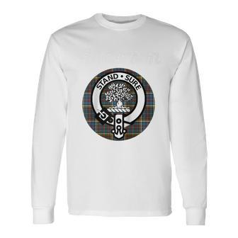 Anderson Clan Scottish Name Coat Of Arms Tartan Long Sleeve T-Shirt - Seseable