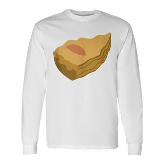 Apple Pie & Slice Dad And Son Matching Pie Father's Day 2024 Long Sleeve T-Shirt - Monsterry