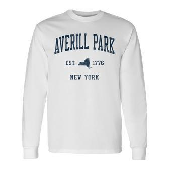 Averill Park Ny Vintage Athletic Sports Jsn1 Long Sleeve T-Shirt - Monsterry CA